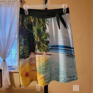 Aaron Chang Beach Skirt Sarong Cover Up